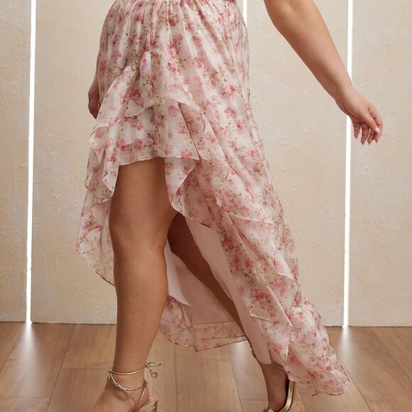 NEW Arula Penelope Organza Ruffle Dress - Picture 4 of 6